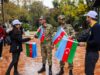 Zəfər və Bayraq günləri münasibətilə paytaxt sakinlərinə bayraqlar paylanıldı