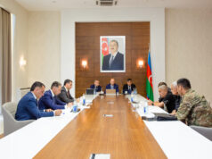 Nazir Rəşad Nəbiyev Xızı şəhərində vətəndaşları qəbul edib