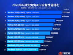 AnTuTu iyun ayının ən güclü Apple cihazlarının adların açıqlayıb
