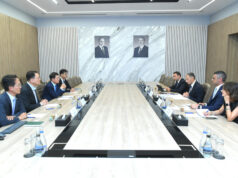 Nazir Rəşad Nəbiyev “Samsung C&T Corporation Engineering & Construction Group”un rəhbər şəxsləri ilə görüşüb