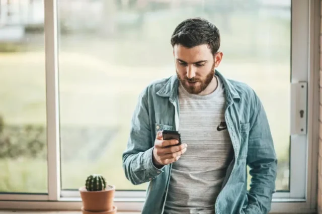 man-phone